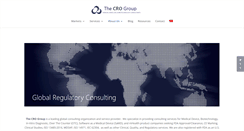 Desktop Screenshot of crogroup.com